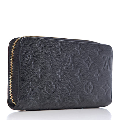 Louis Vuitton Empreinte Zippy Wallet Black 3 of 8