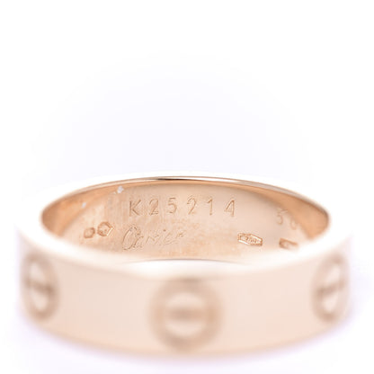 Cartier 18K Yellow Gold 5.5mm LOVE Ring 56 7.5 4 of 6