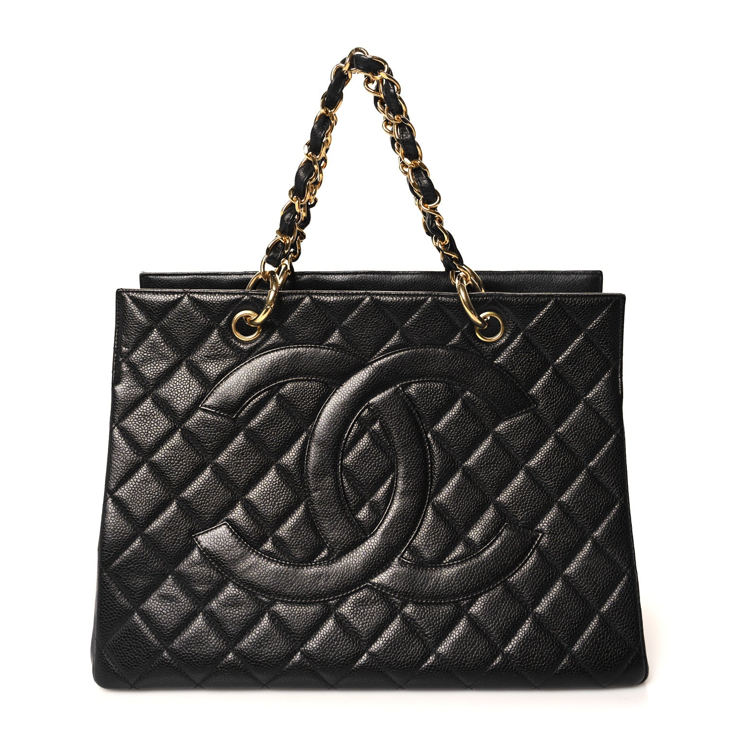 Chanel Caviar Quilted Grand Timeless Tote GTT Black 1 of 12