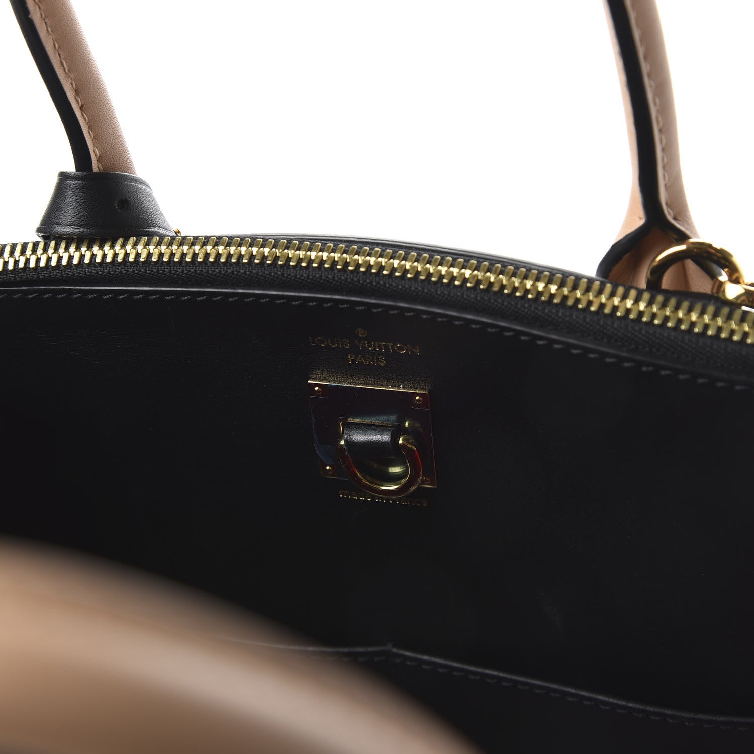 Louis Vuitton Calfskin City Steamer MM Rouge Black 8 of 13