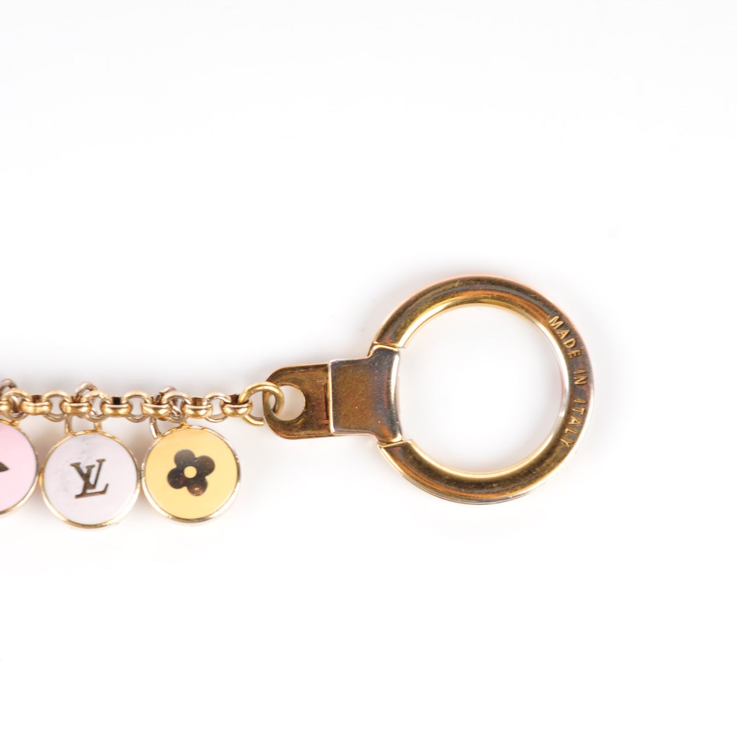 Pastilles Key Chain Bag Charm Multicolor