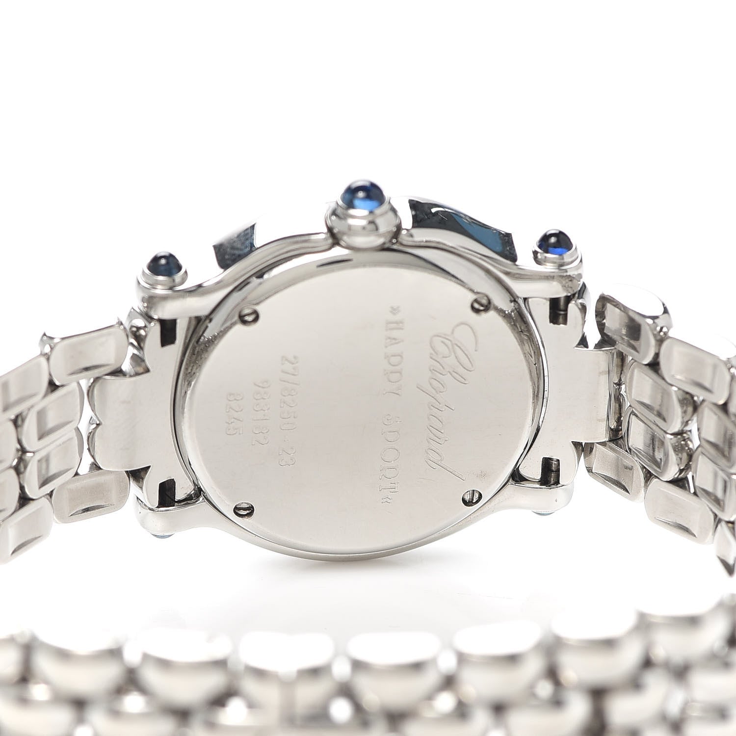 Chopard Stainless Steel 5 Diamond 26mm Happy Sport Quartz Watch 4 of 5