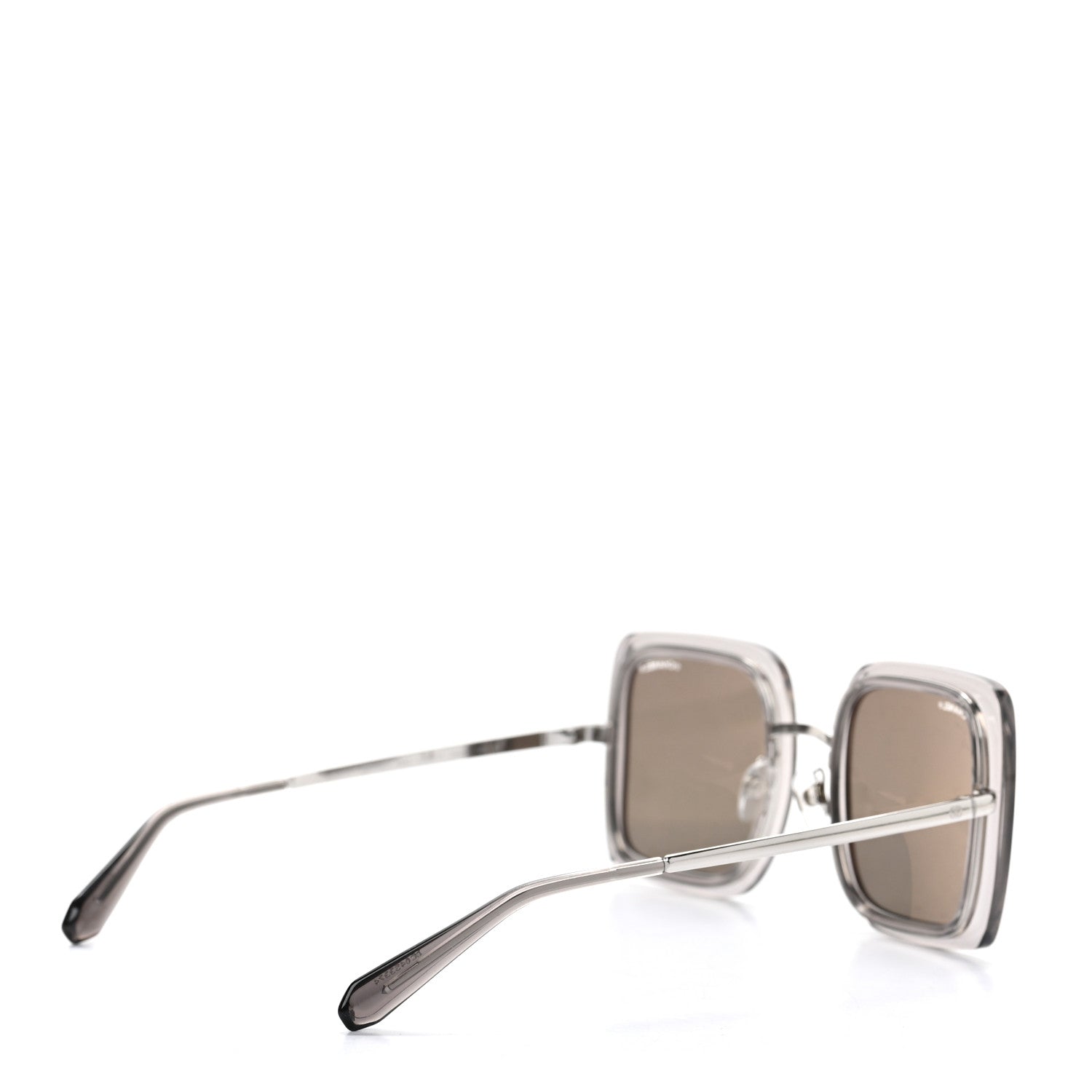 Chanel Mirror Square Sunglasses 4240 Grey 3 of 8