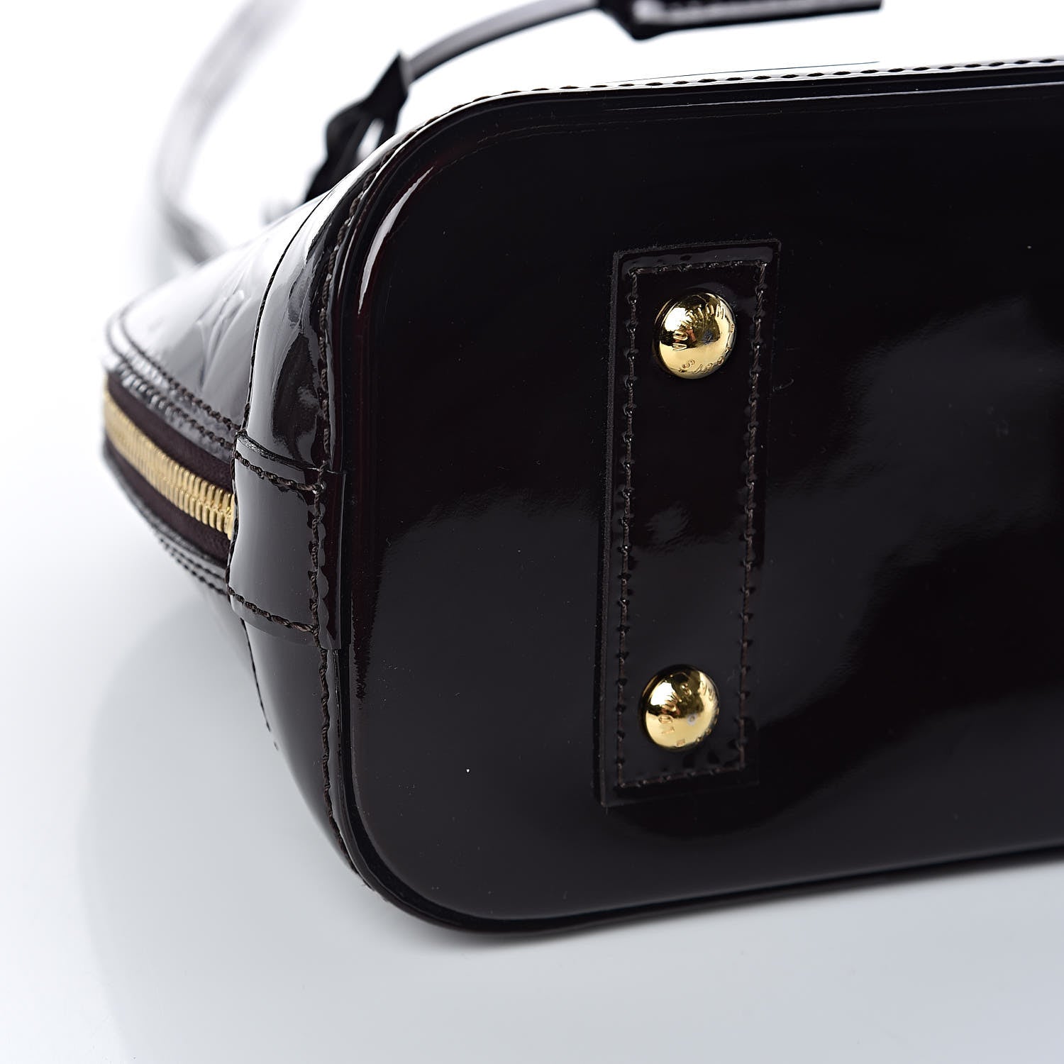 Louis Vuitton Vernis Alma BB Amarante 7 of 8