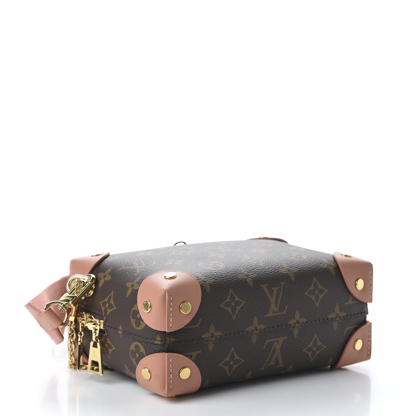 Monogram Petite Malle Souple Peach