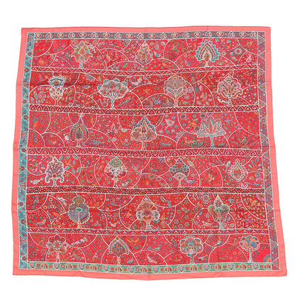 Hermes Cashmere Silk Au Pays Des Oiseaux Fleurs Shawl 140 1 of 4