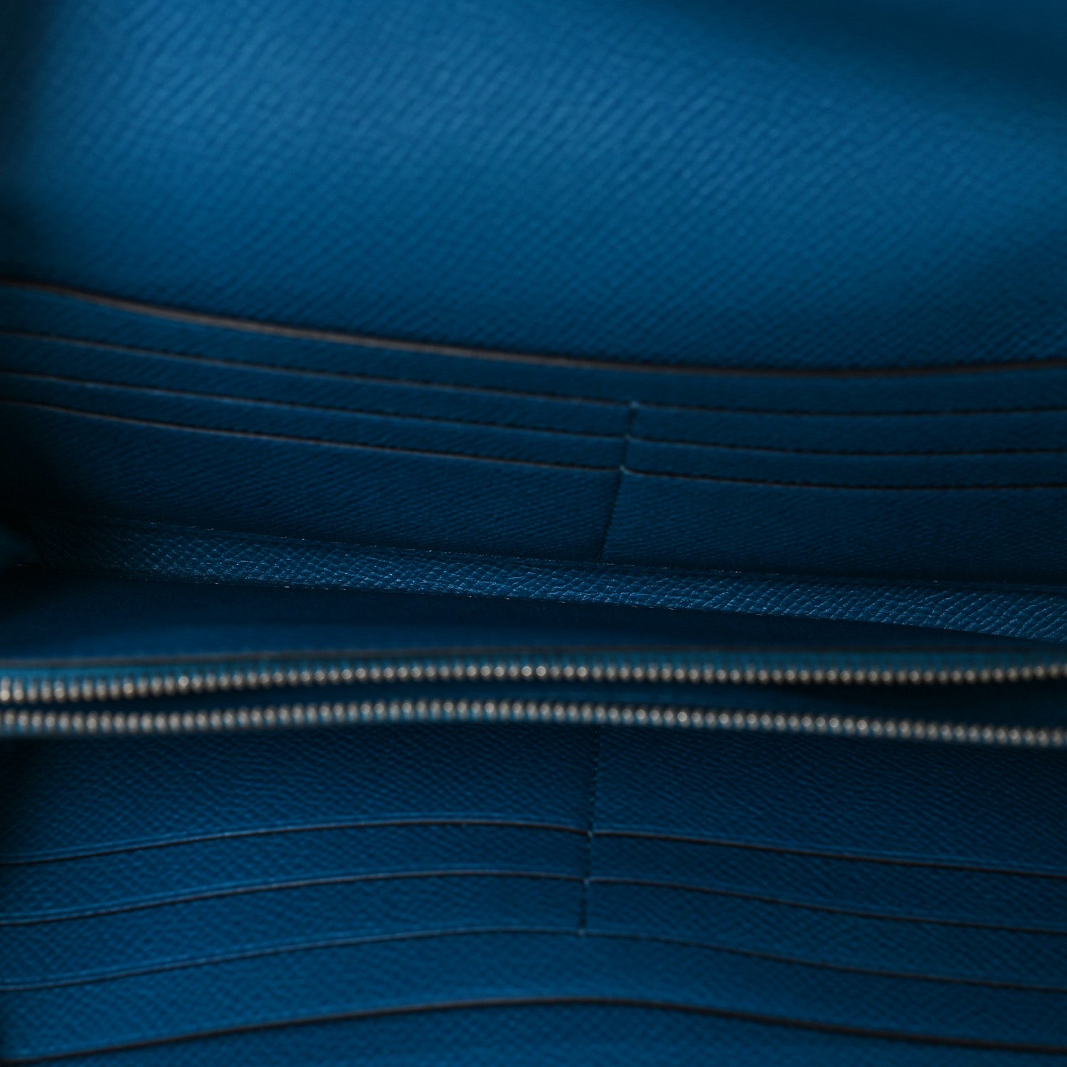 Hermes Epsom Kelly Longue Wallet Bleu Izmir 5 of 6