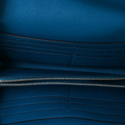 Hermes Epsom Kelly Longue Wallet Bleu Izmir 5 of 6