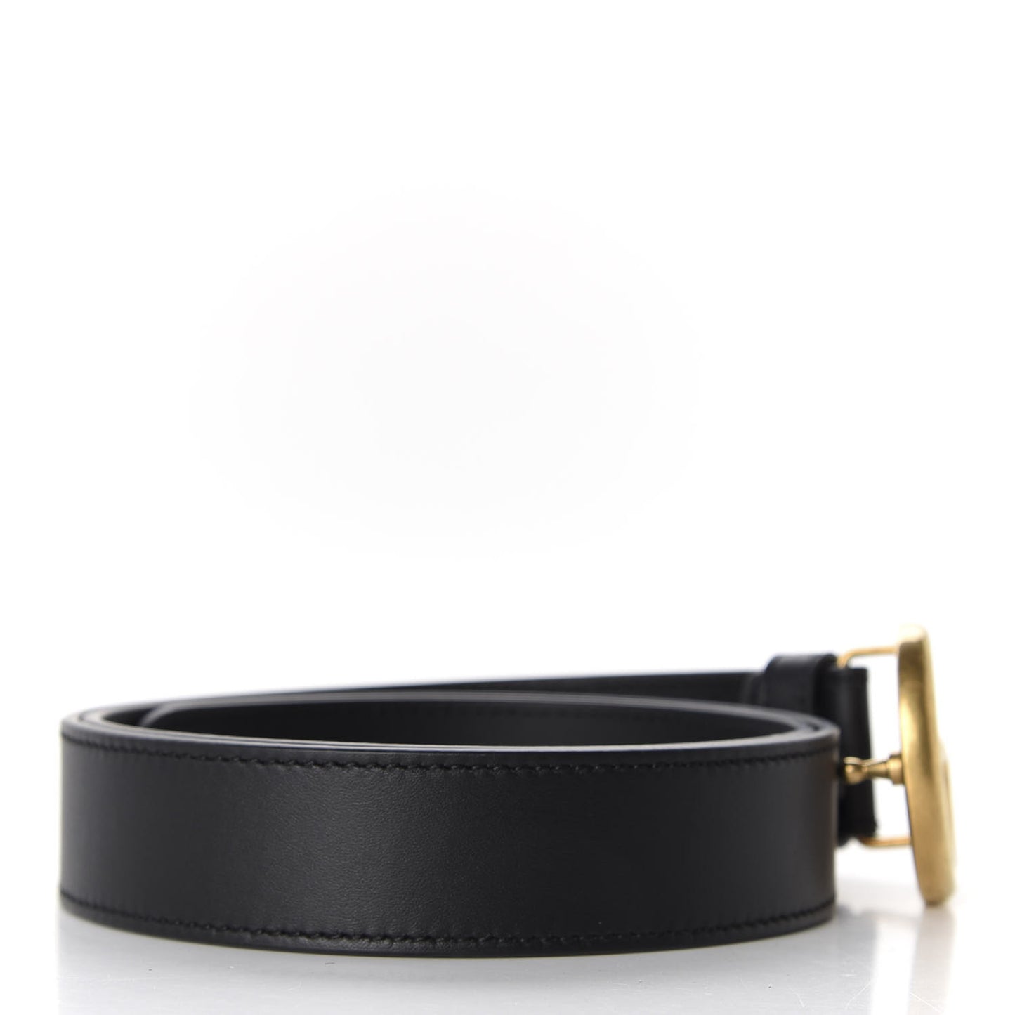 Calfskin Double G 30mm Belt 80 32 Black