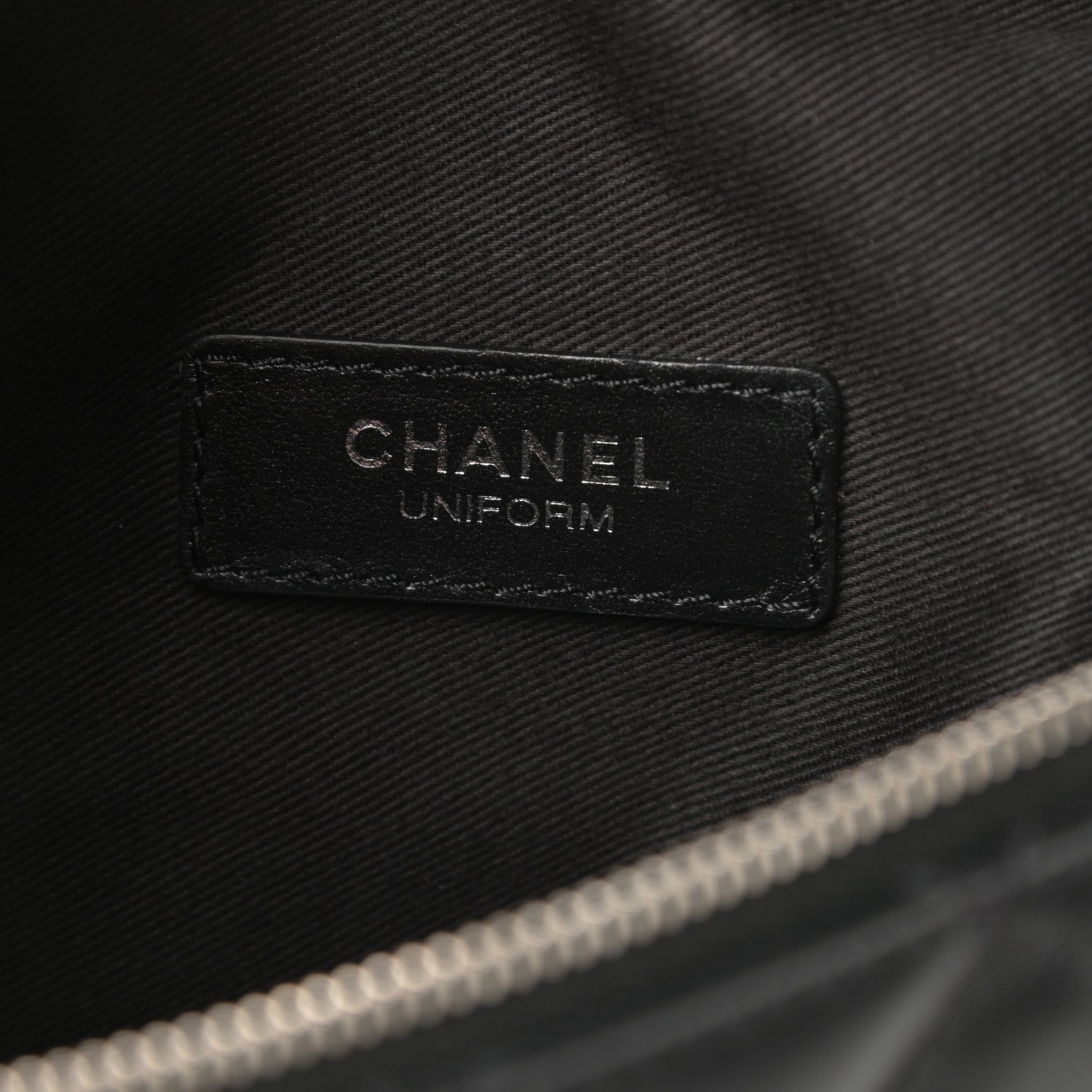 Chanel Lambskin Quilted Waist Belt Bag Black 6 of 11