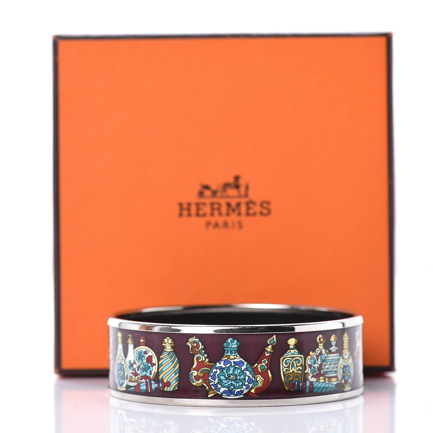 Enamel Printed Wide Qu' Importe Le Falcon Bracelet 62