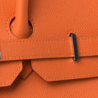 Hermes Epsom Birkin 35 Orange 15 of 21