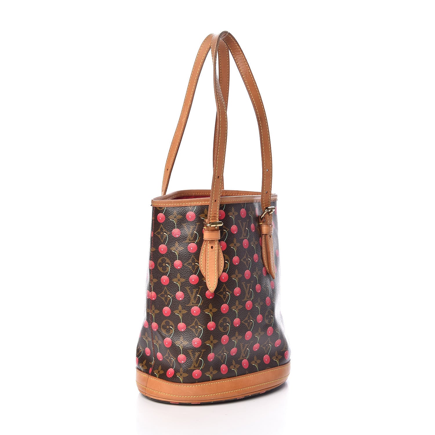 Louis Vuitton Monogram Cerises Bucket Bag 3 of 9