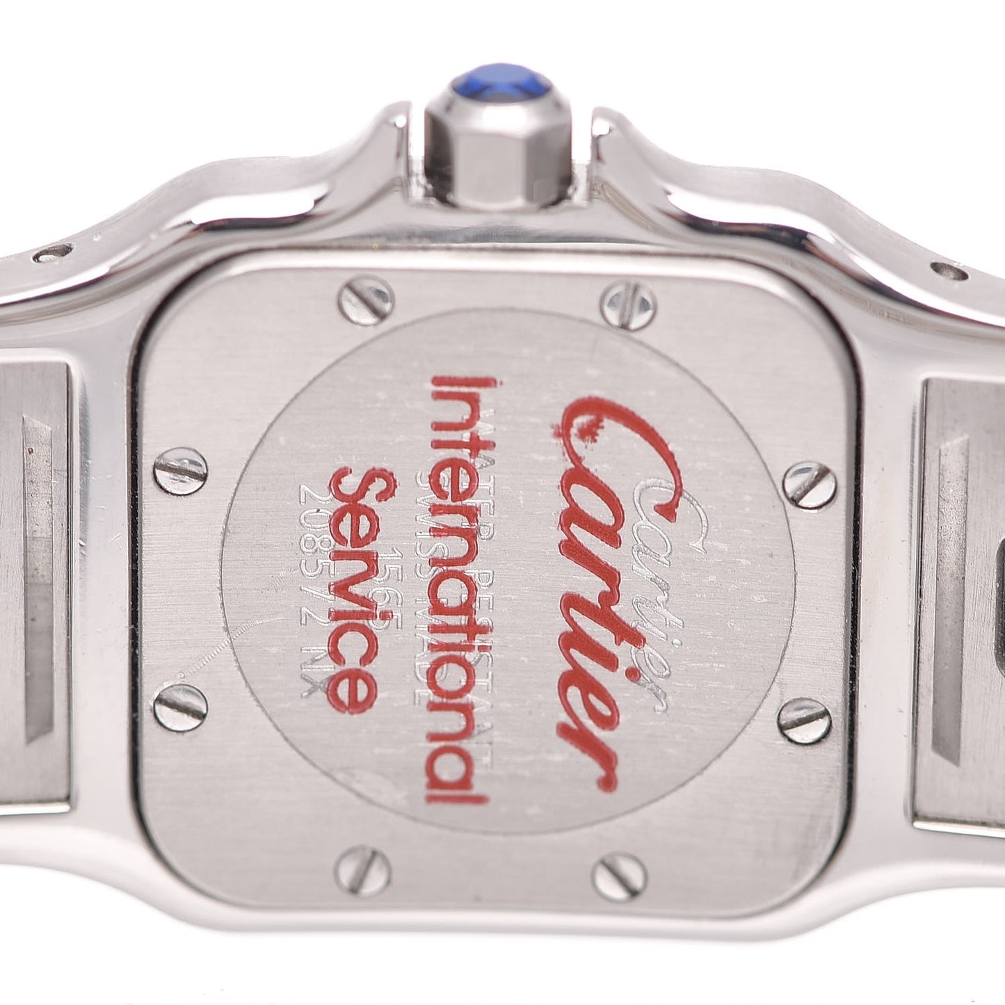 Stainless Steel 24mm Santos de Galbee Quartz Watch