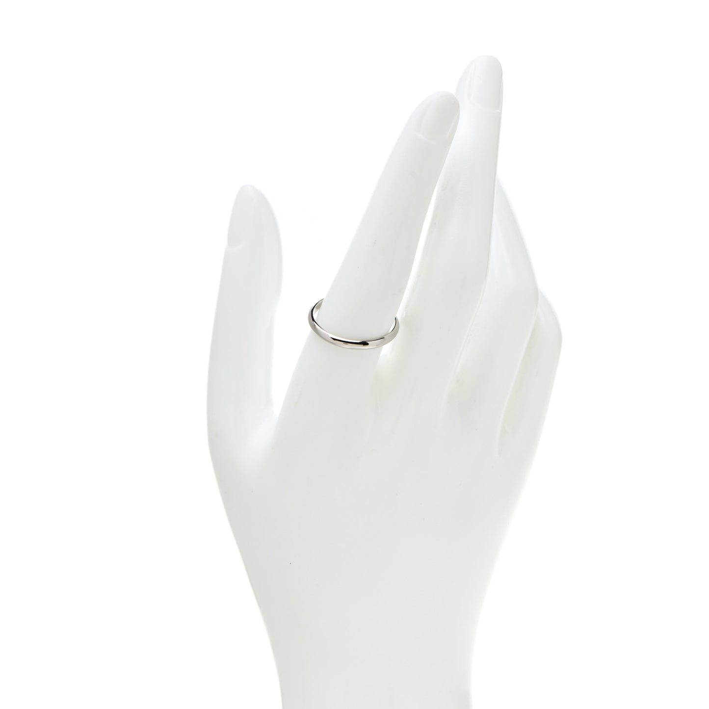 Platinum 2mm 1895 Wedding Band Ring 59 8.75