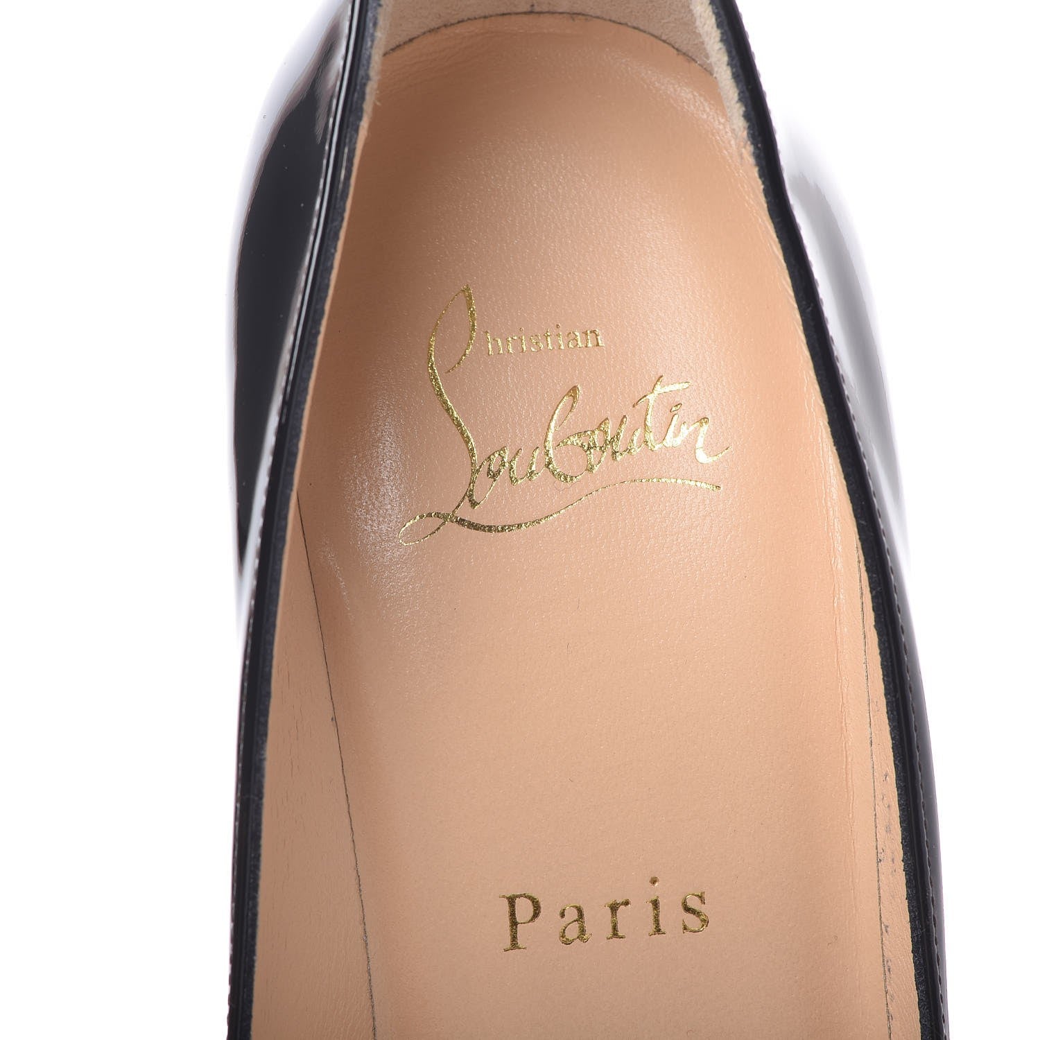Christian Louboutin Patent Degrade Leopard Pigalle Follies 100 Pumps 37.5 Leopard Black 7 of 11
