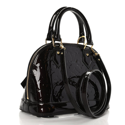 Louis Vuitton Vernis Alma BB Amarante 3 of 8