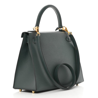 Hermes Epsom Kelly Sellier 28 Bleu Orage 2 of 16