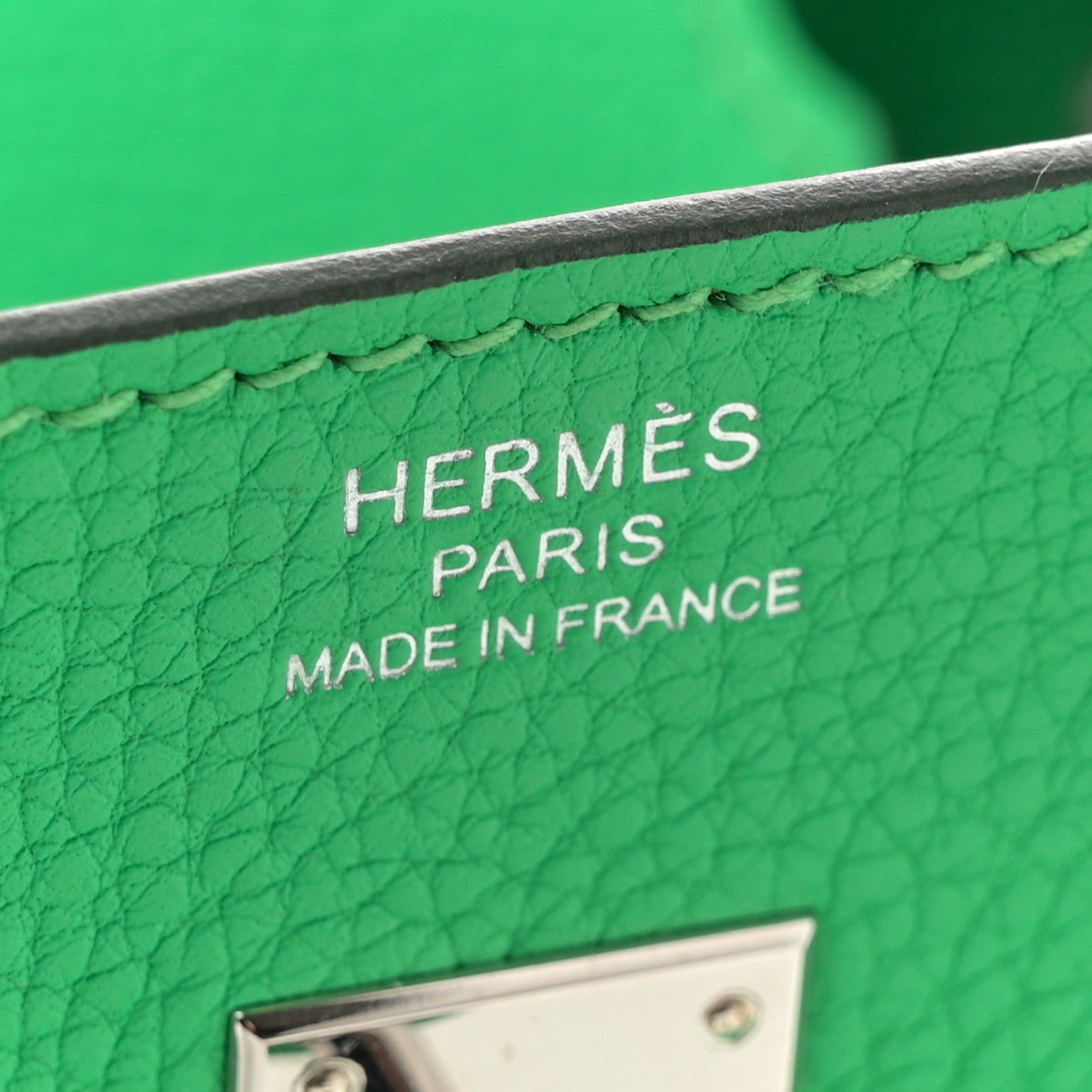 Hermes Togo Birkin 25 Vert Comics 6 of 11