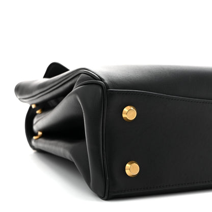 Balenciaga Natural Smooth Calfskin Medium Rodeo Top Handle Handbag Black 10 of 12