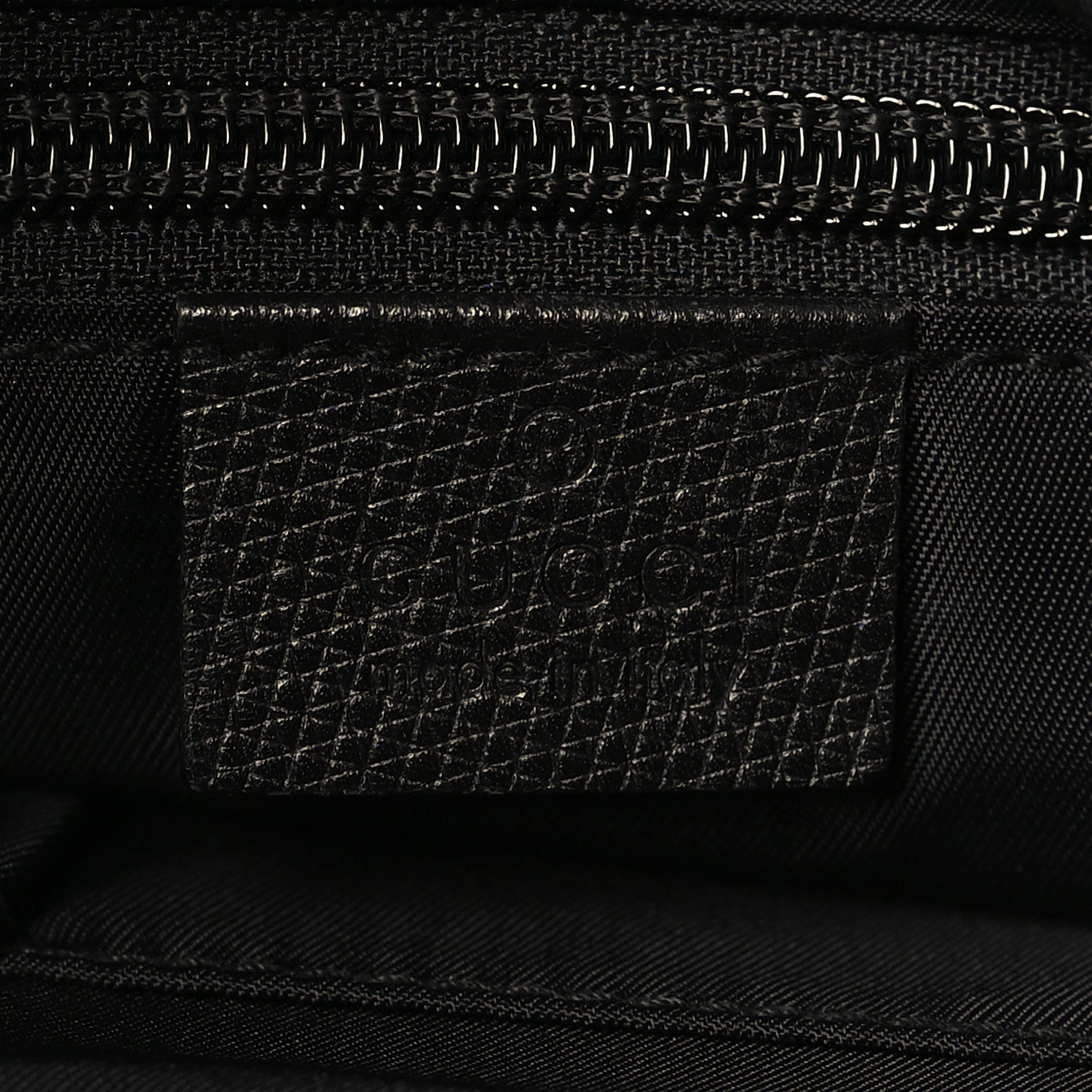 Gucci Nylon Flap Messenger Bag Black 6 of 9