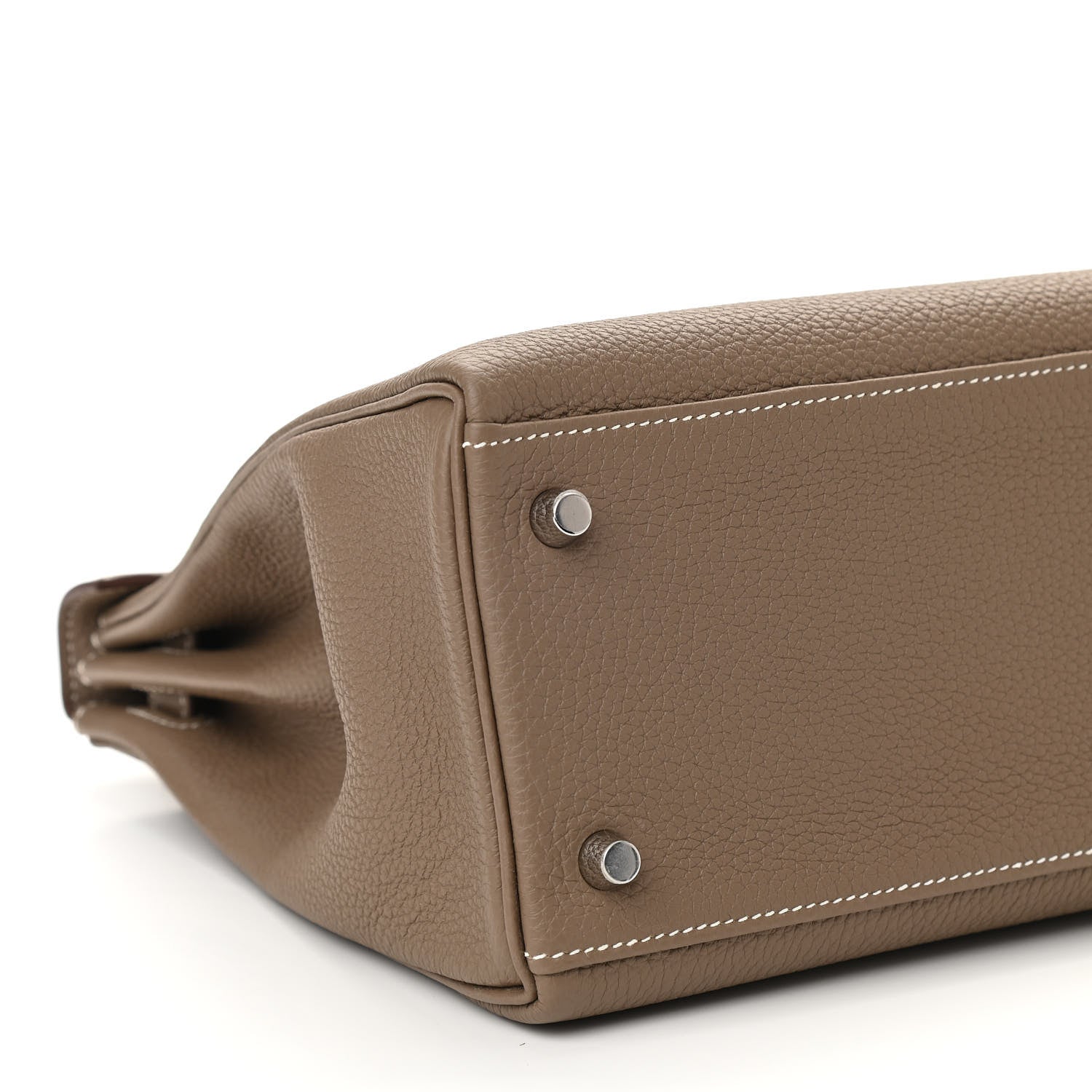 Hermes Togo Kelly Retourne 32 Etoupe 9 of 11