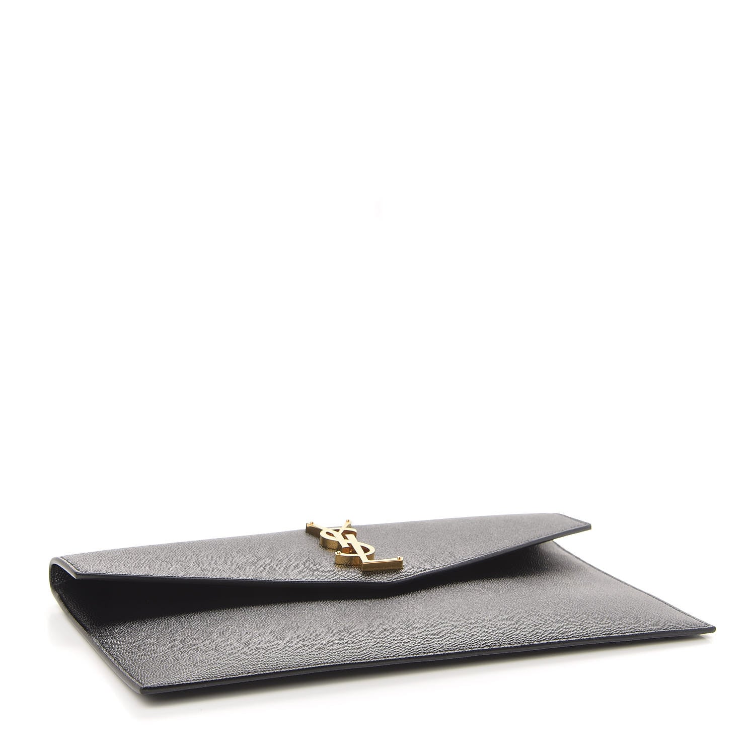 Saint Laurent Grain De Poudre Uptown Pouch Black 3 of 6