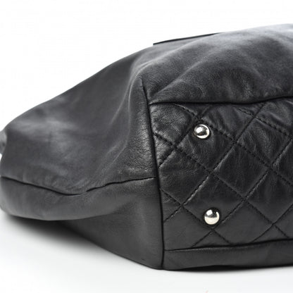 Chanel Calfskin Large Trianon Tote Black 11 of 12