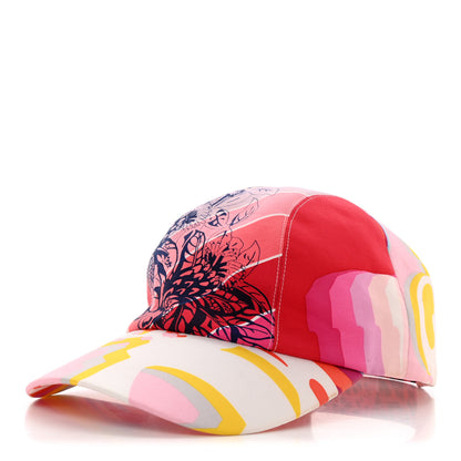 Hermes Silk Davis Patchwork Cap 56 1 of 11