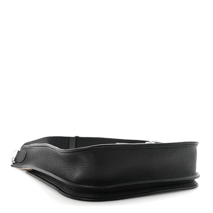 Hermes Taurillon Clemence Evelyne III PM Black 4 of 10