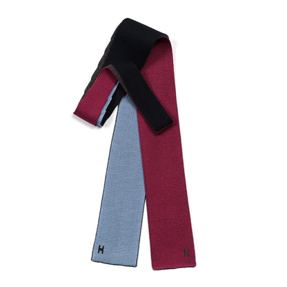 Hermes Silk Maille De Soie 4 Temps Tie Marine Azur Flanelle 4 of 4