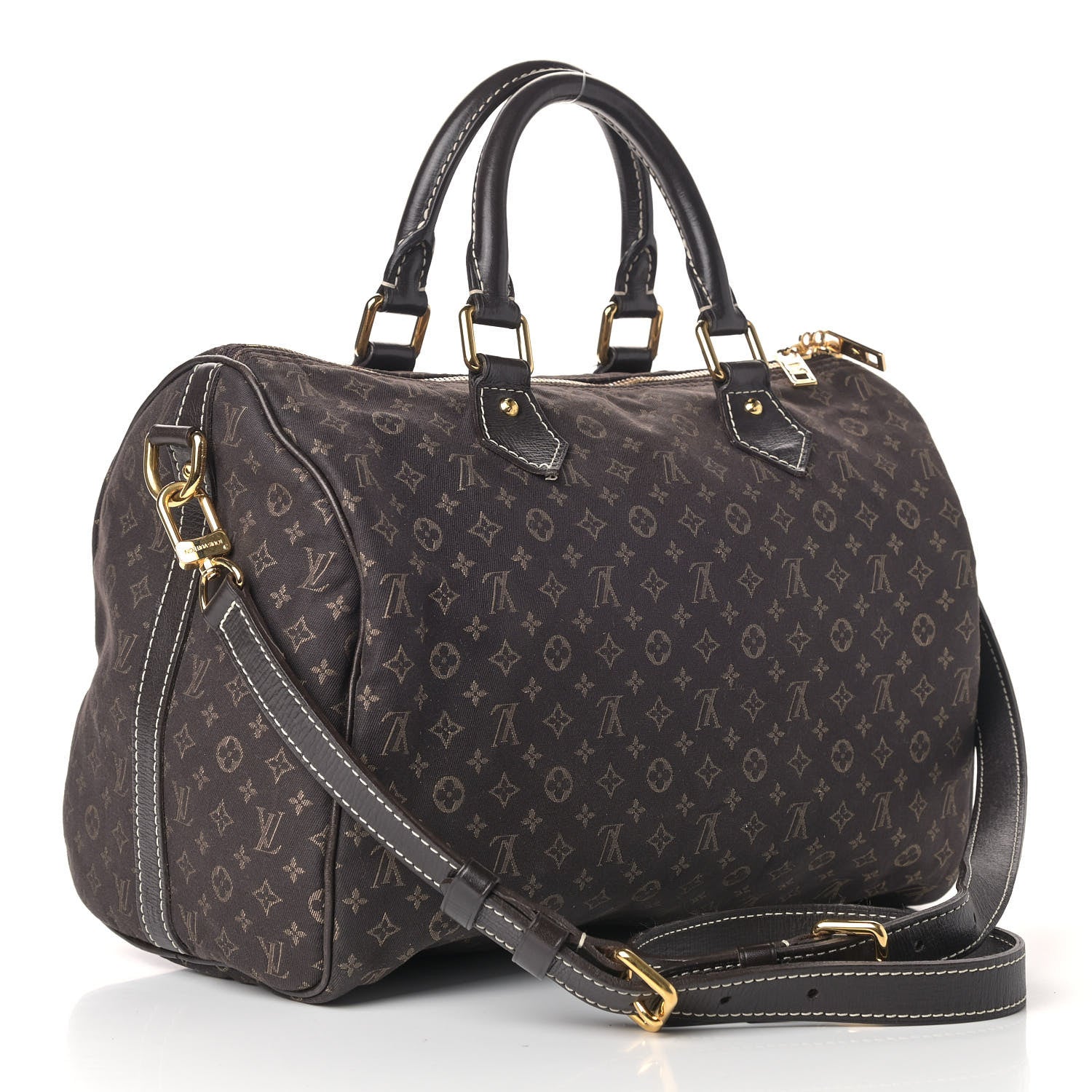 Louis Vuitton Monogram Idylle Speedy Bandouliere 30 Fusain 2 of 6