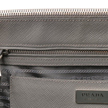 Prada Saffiano Large Galleria Double Zip Tote Marmo 14 of 16