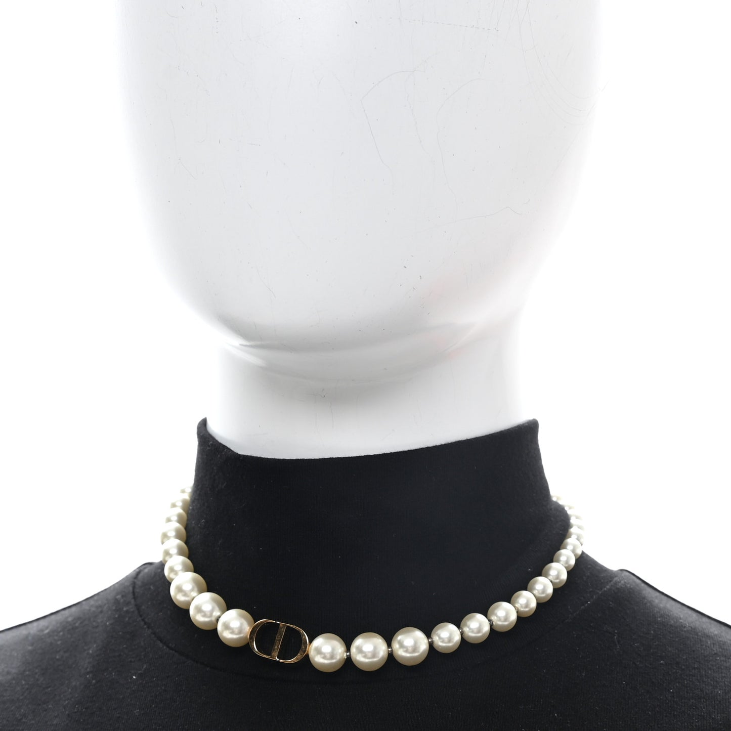 Pearl 30 Montaigne Choker Necklace Gold