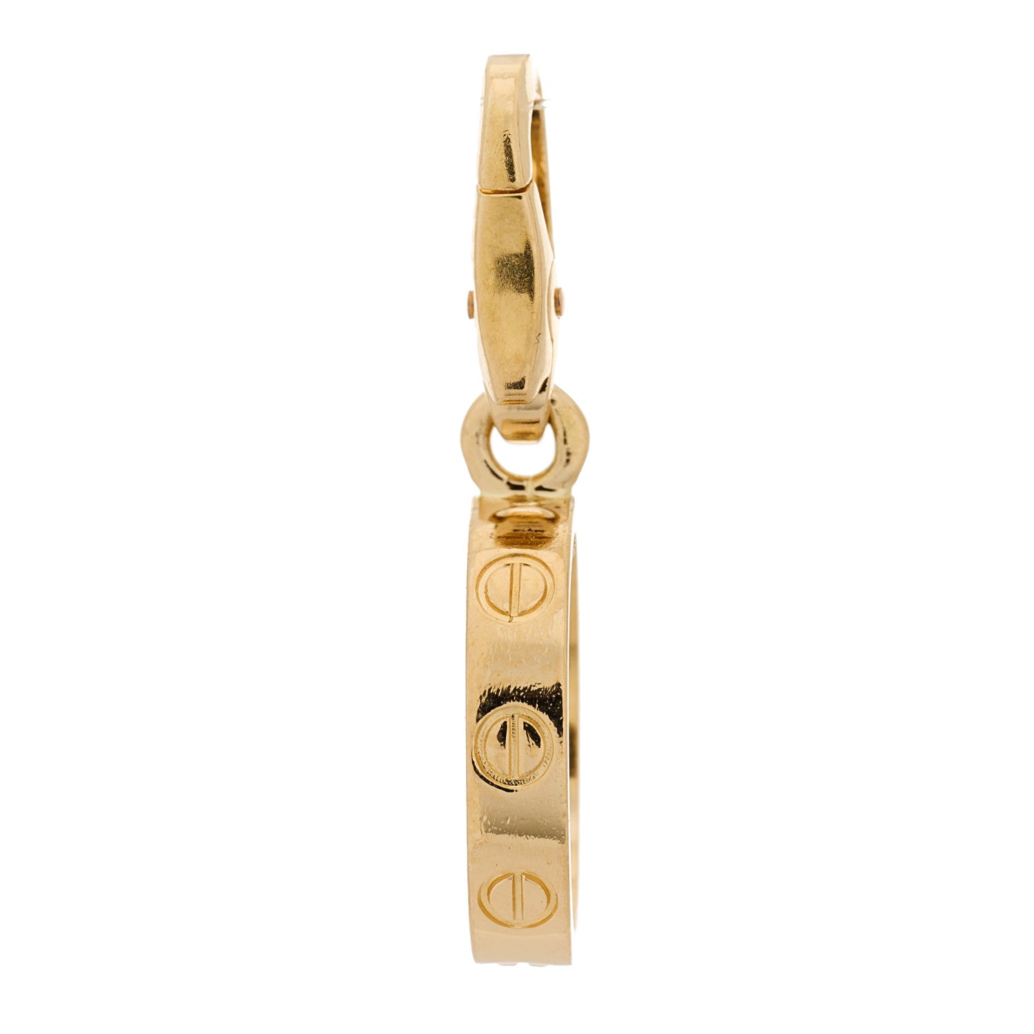Cartier 18K Yellow Gold LOVE Ring Charm 4 of 6