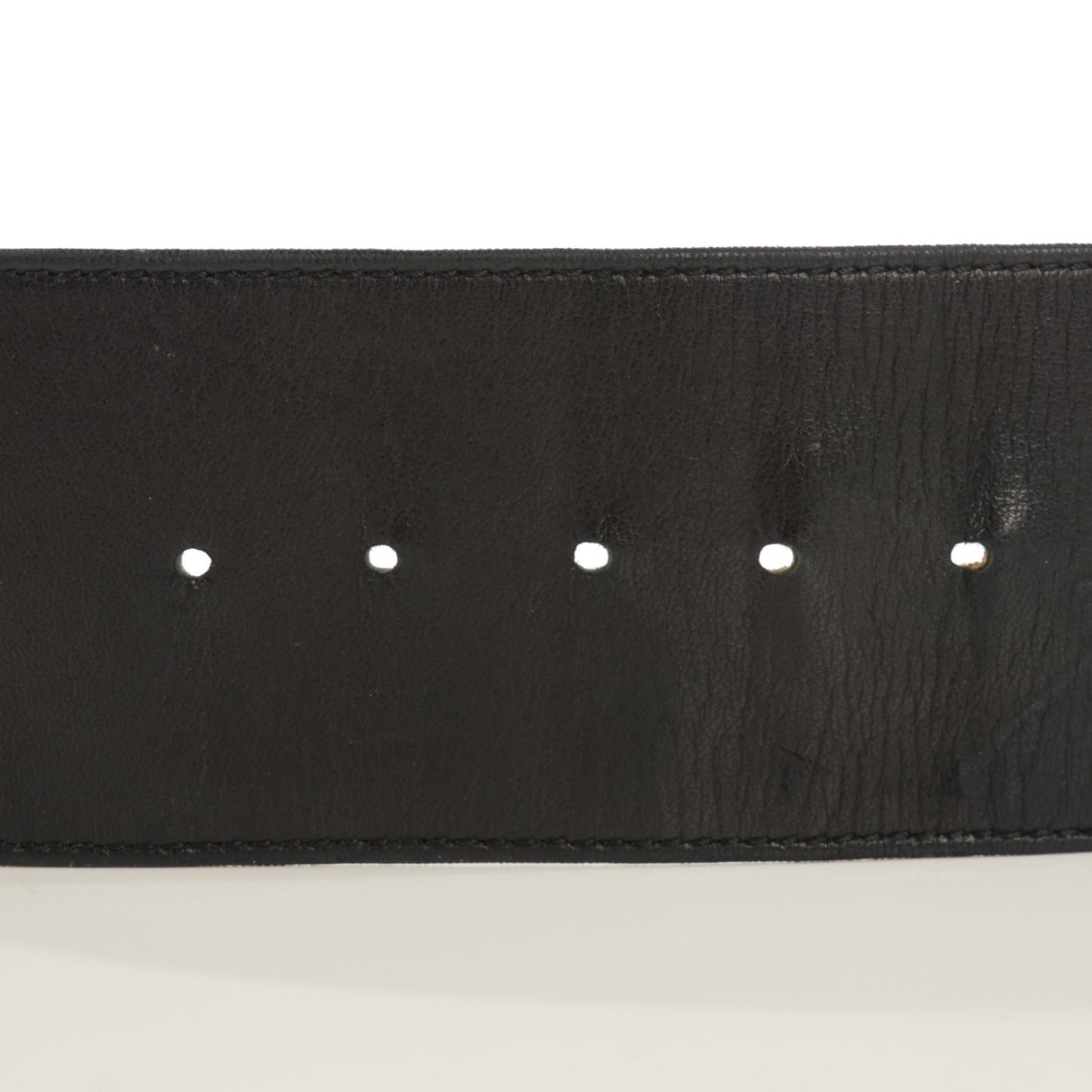 Lambskin Baroque Belt Black