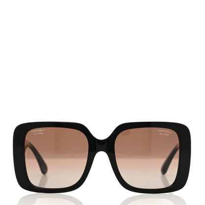 Chanel Acetate Metal Polarized Sunglasses 5532 Black 2 of 9