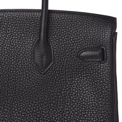 Hermes Togo Birkin 25 Black 22 of 28