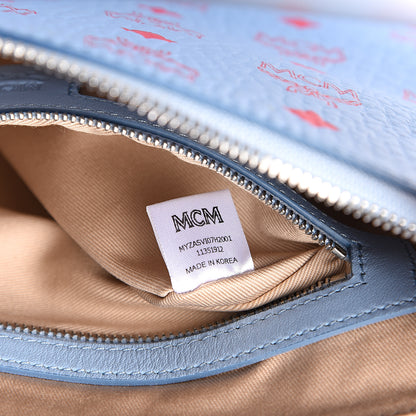MCM Visetos Original Medium Pouch Medium Original Blue 6 of 9