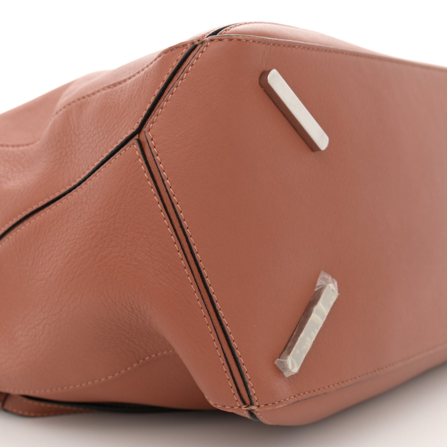 Calfskin Large Puzzle Bag Tan