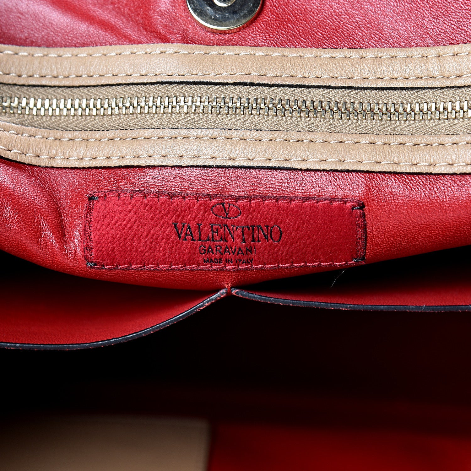 Valentino Garavani Nappa Medium Rockstud Soft Tote Alpaca 5 of 15