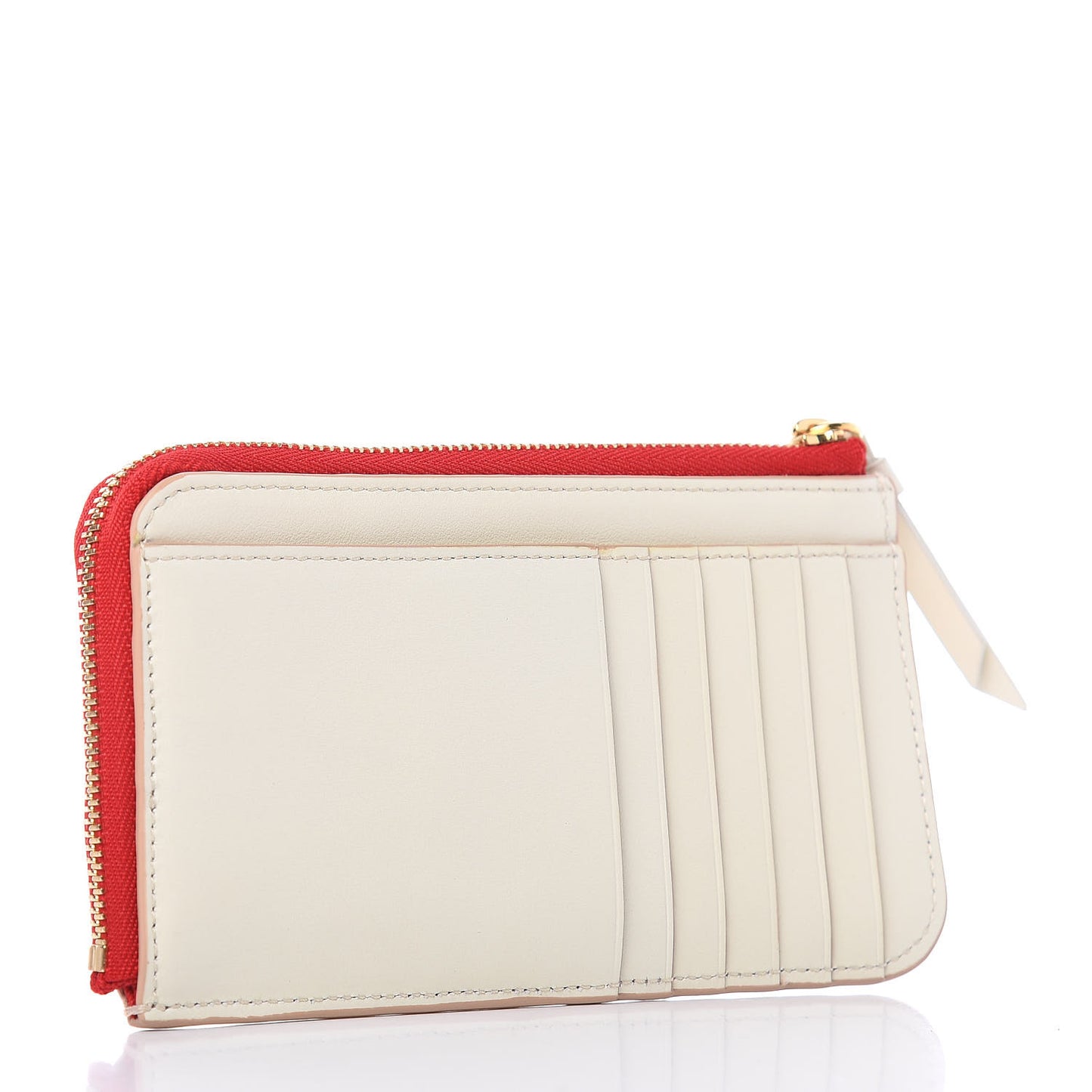 Calfskin C Small Purse Red Pink
