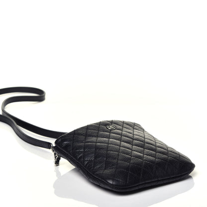 Chanel Calfskin Quilted Crossbody Bag Black 4 of 10