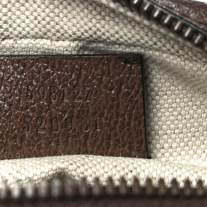 Gucci GG Supreme Monogram Web Mini Ophidia Messenger Brown 7 of 12