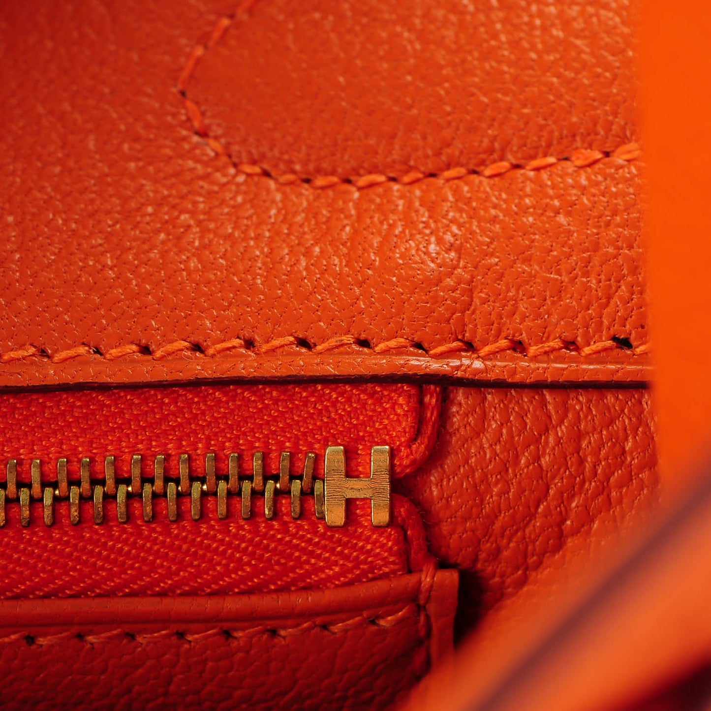 Togo Birkin 30 Orange