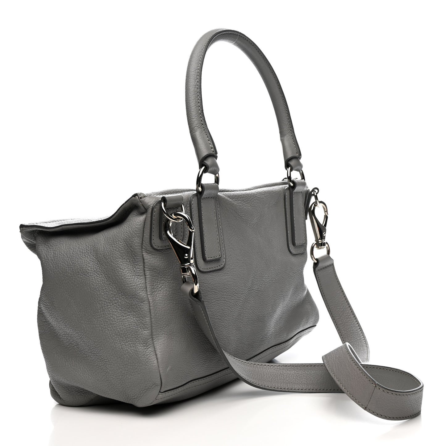 Sugar Goatskin Medium Pandora Pearl Grey