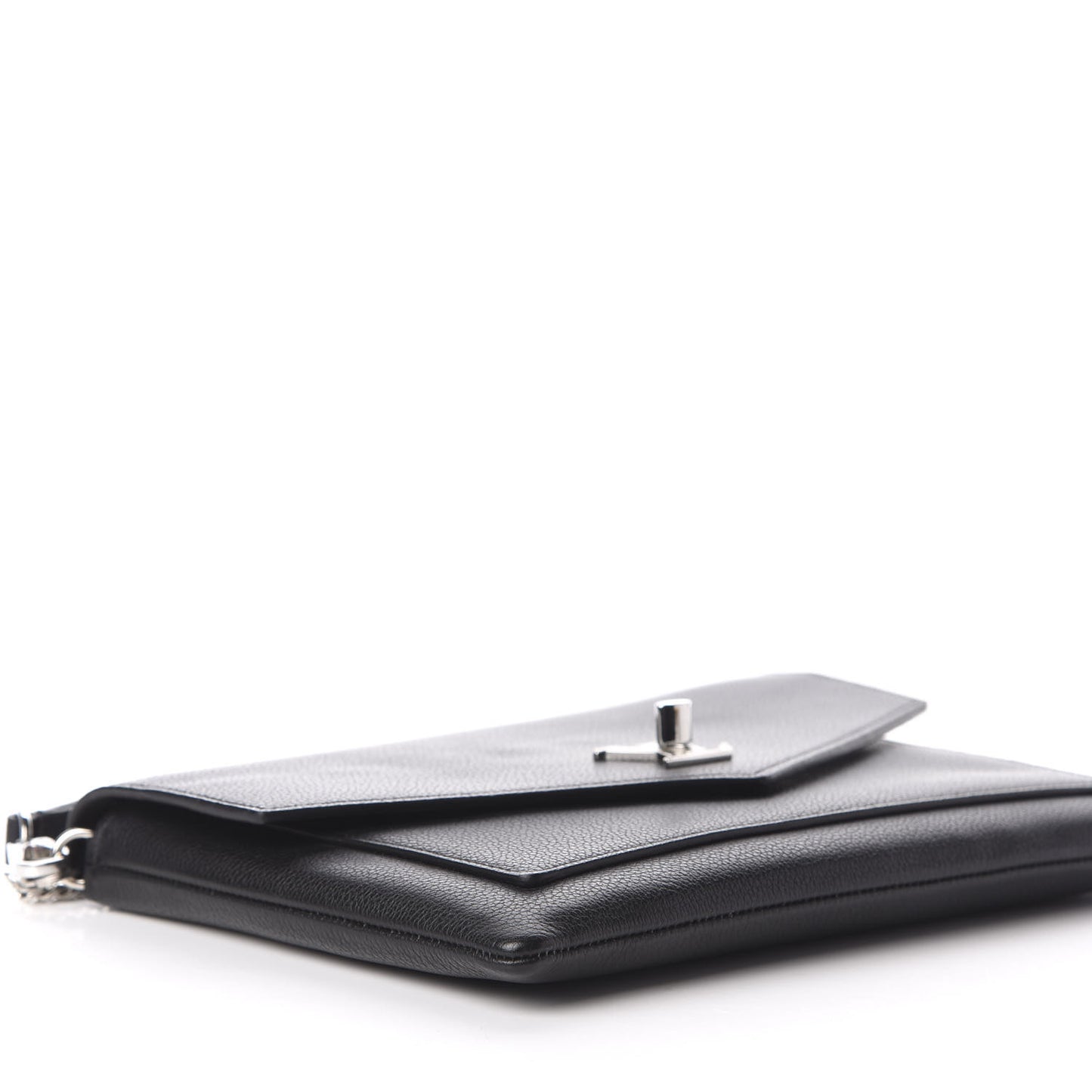 Soft Calfskin My Lockme Pochette Black