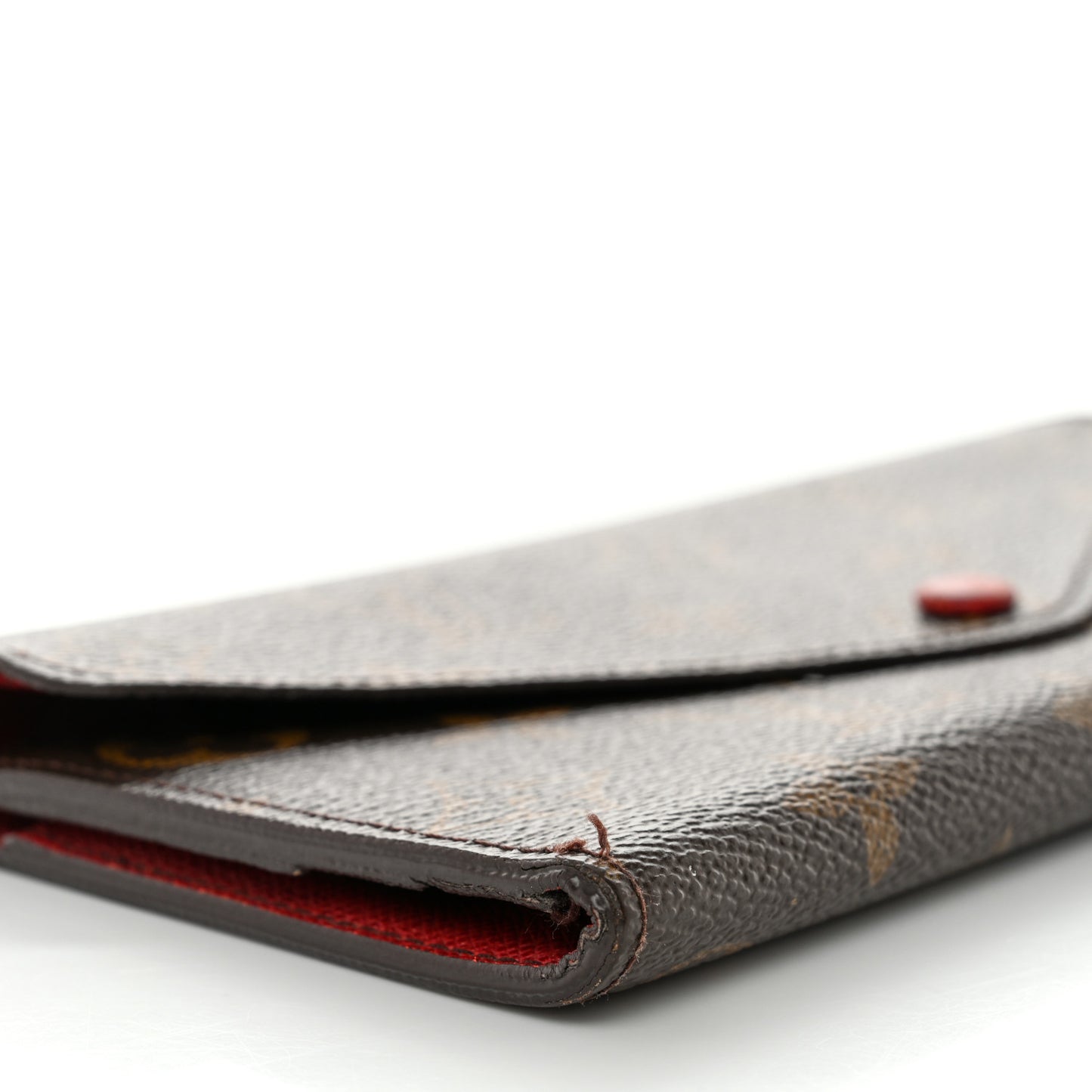 Monogram Josephine Wallet Red