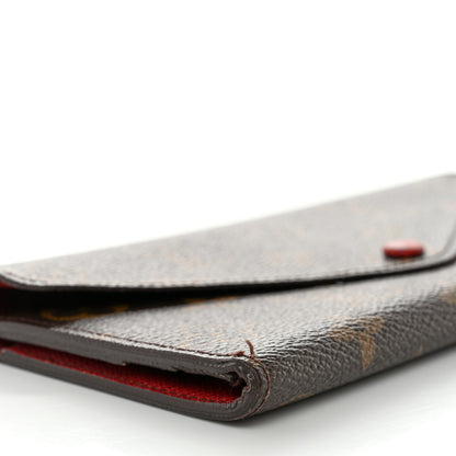 Louis Vuitton Monogram Josephine Wallet Red 13 of 13