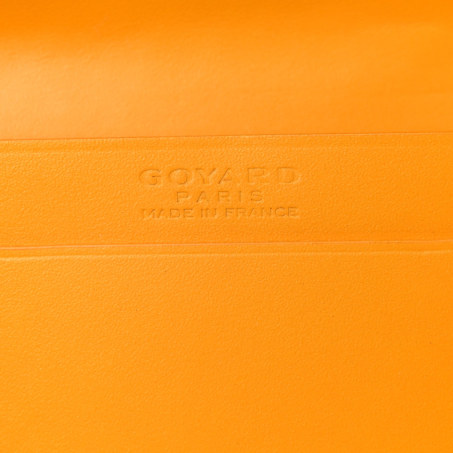 Goyard Goyardine Business Card Holder Yellow 6 of 9